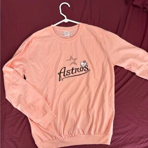 Astros Pink Sweatshirt XL